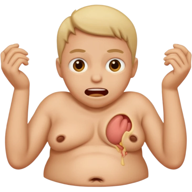 pain in the body emoji