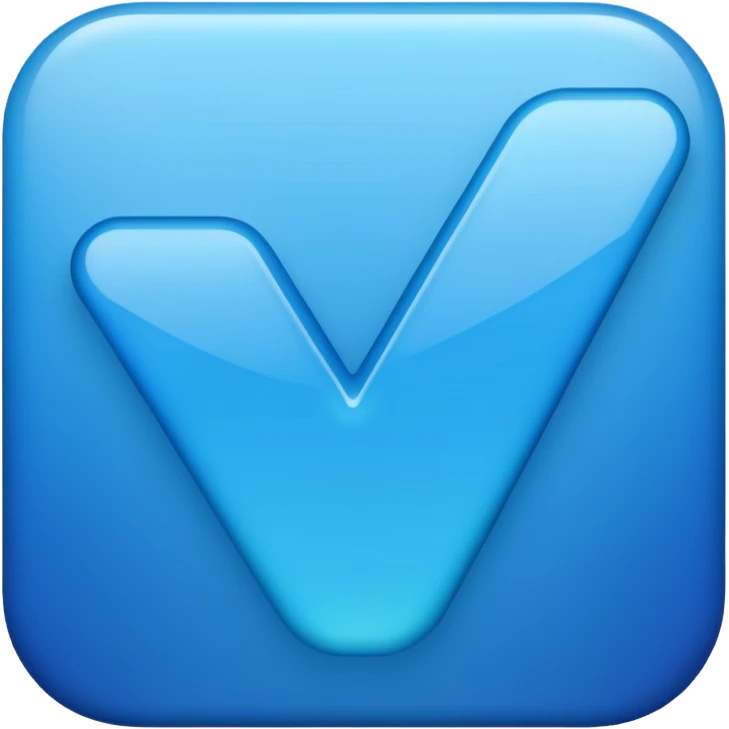 Insta blue tick emoji