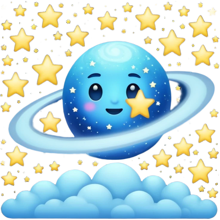 Sky stars galaxy emoji