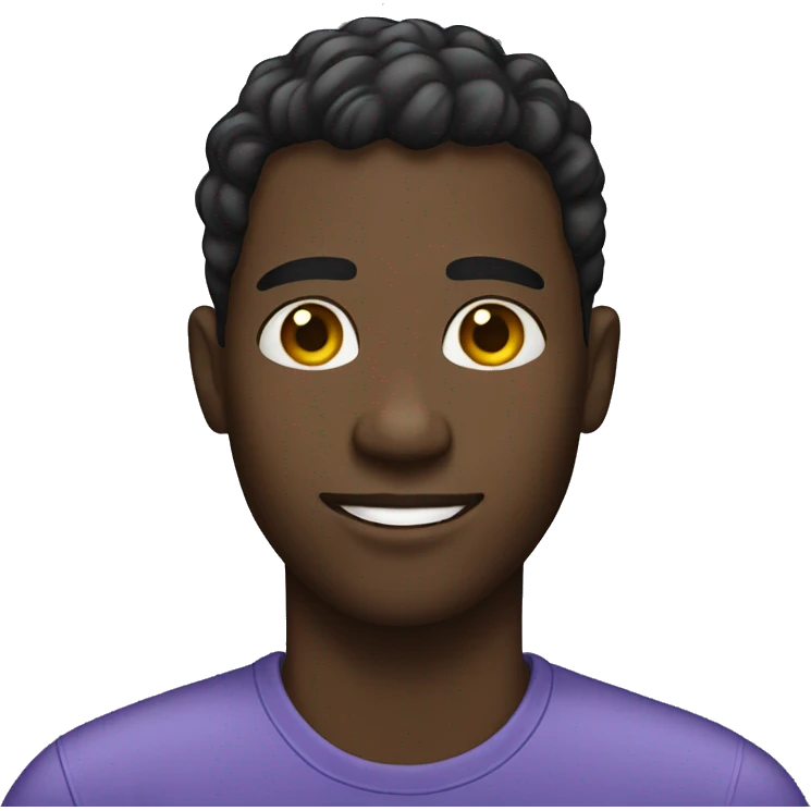 Gay black guy  emoji