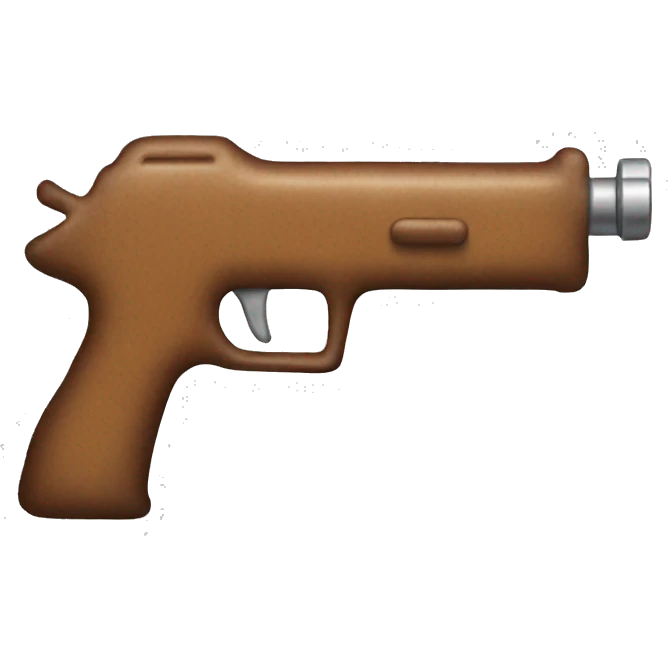 Gingerbread Gun emoji