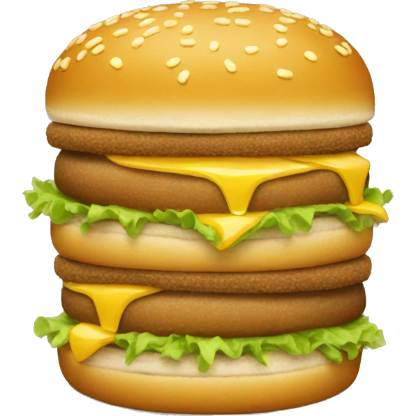 big mac emoji