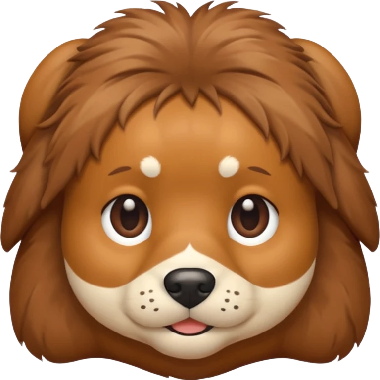 human with a dog face emoji
