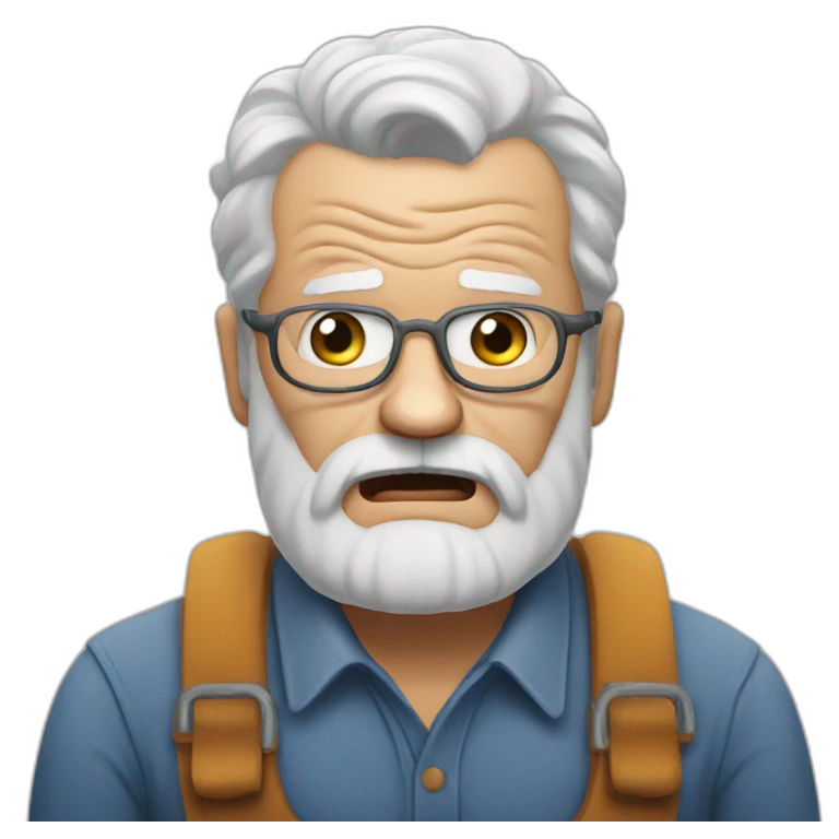 angry-grandpa-tractor emoji