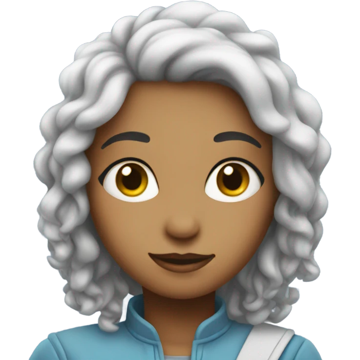 Sky girl  emoji