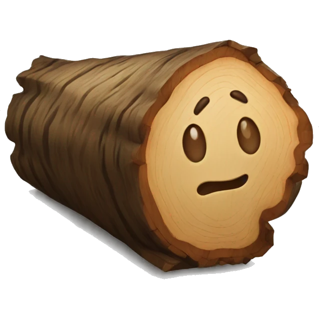 Log emoji