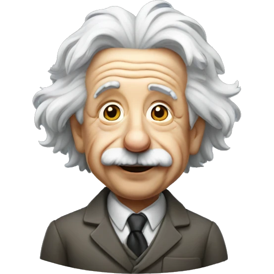  Albert Einstein emoji