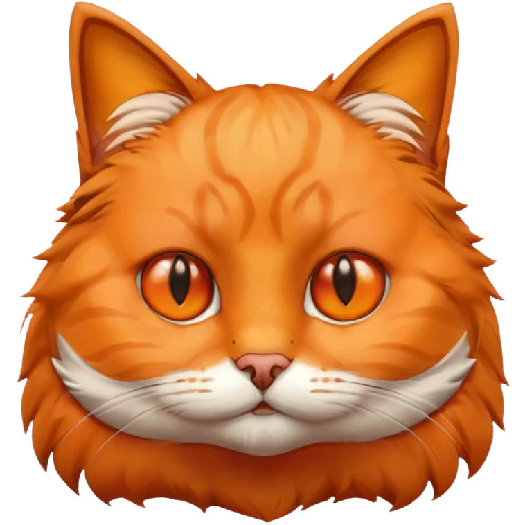 Cat with peak emoji