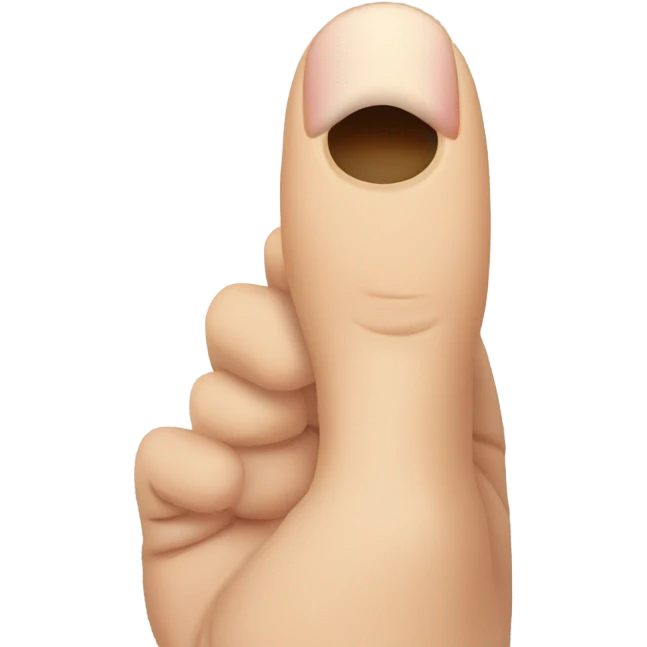 Pick nose emoji