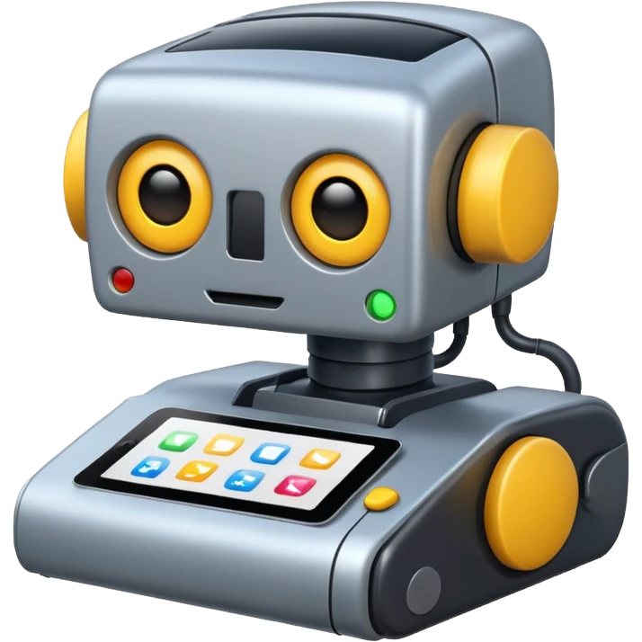 robotic machine emoji