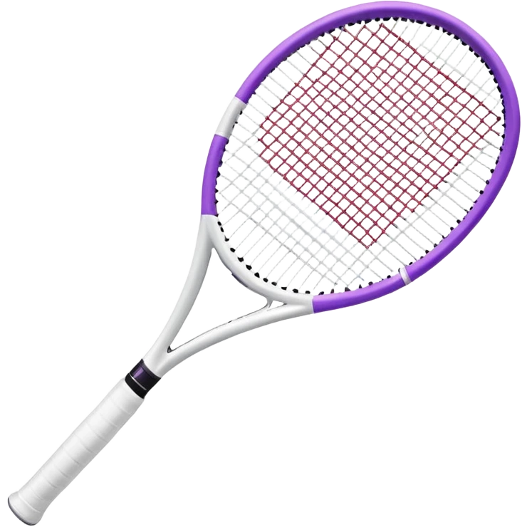Wilson Soleste 105 Tennis Racquet, white/light purple emoji