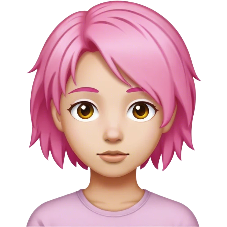 Pelo rosado  emoji