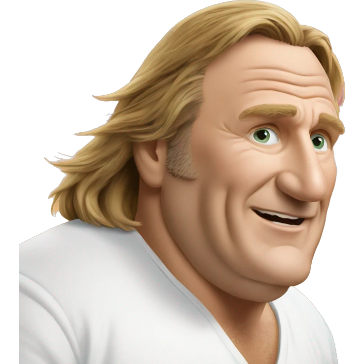 gérard depardieu surfant emoji