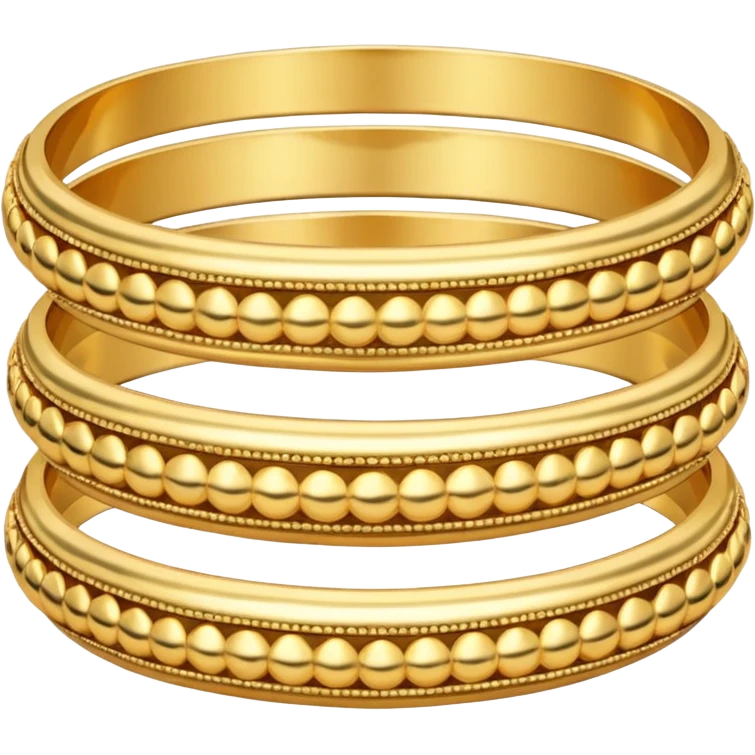 Indian bangles horizontally emoji