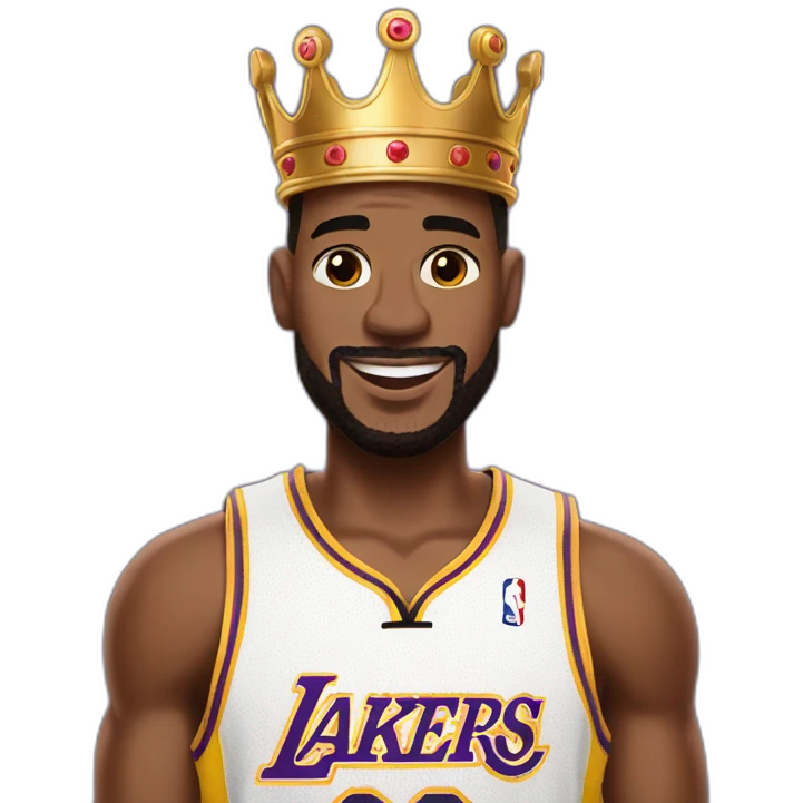 king james lakers emoji