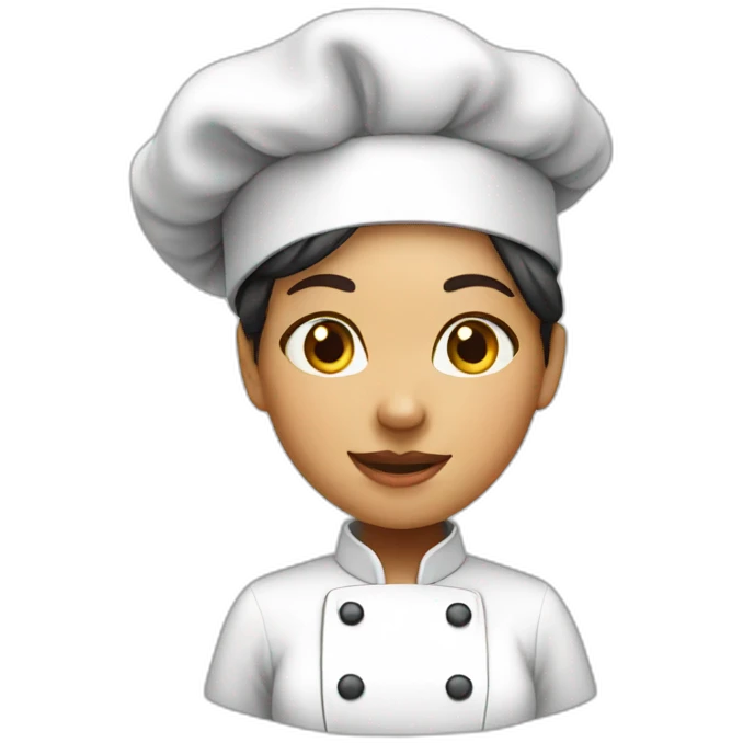 girl chef emoji