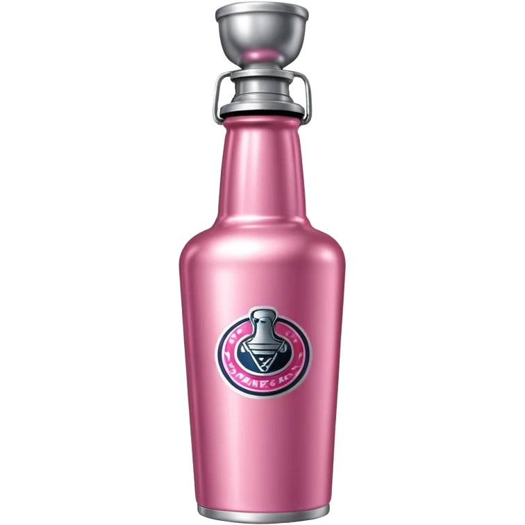 Rosa Stanley-cup flasche emoji