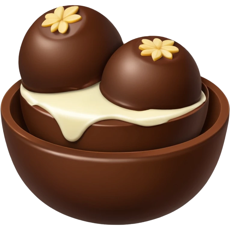 chocolate bowls emoji
