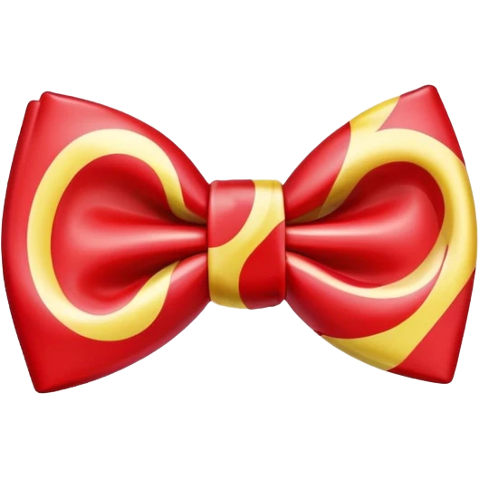 Bow tie and candy combination emoji