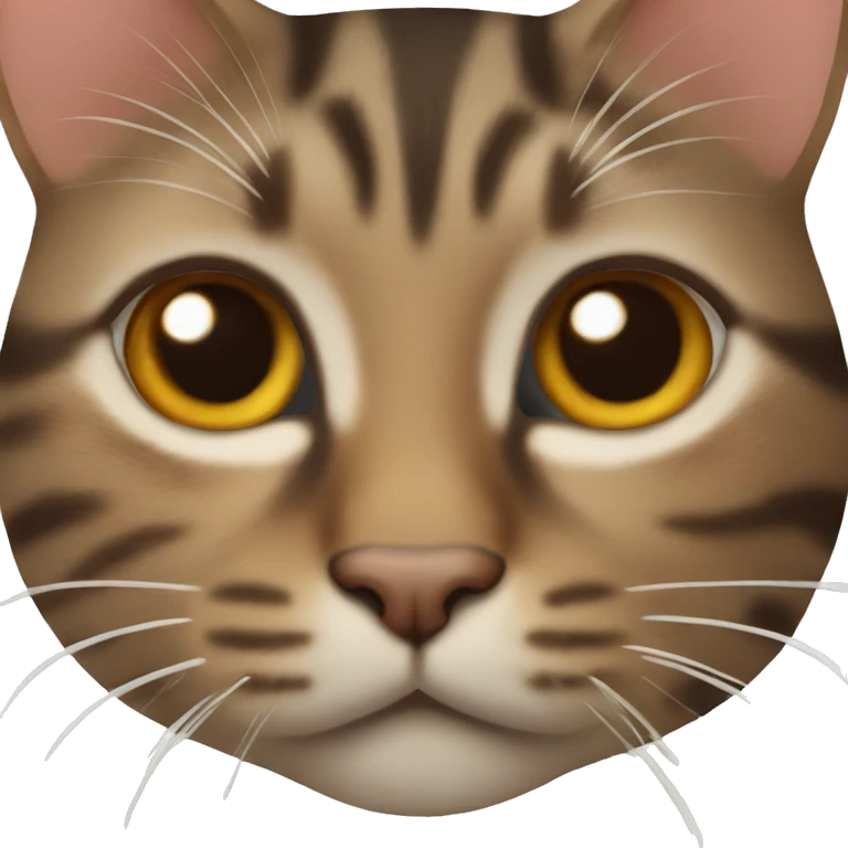 brown tabby cat  emoji