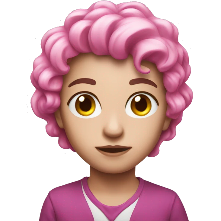 pink hard  emoji