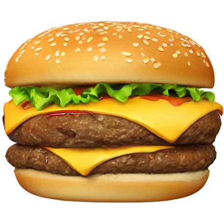 smashed burger emoji