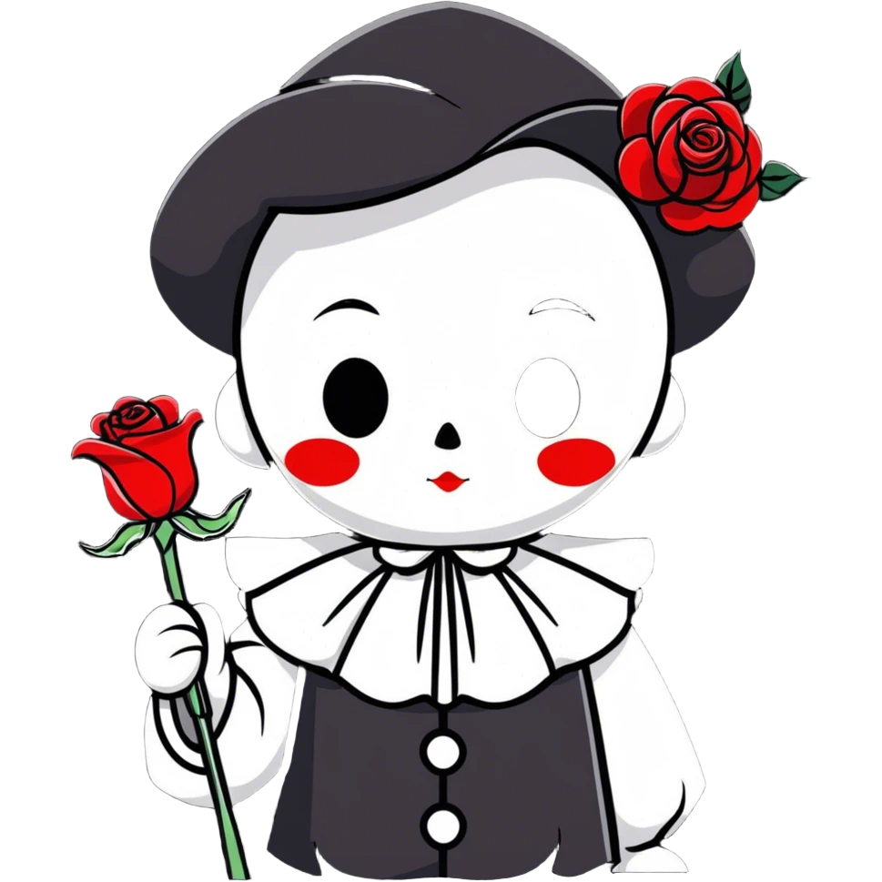 Pierrot emoji