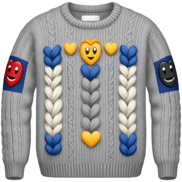 A sweater emoji