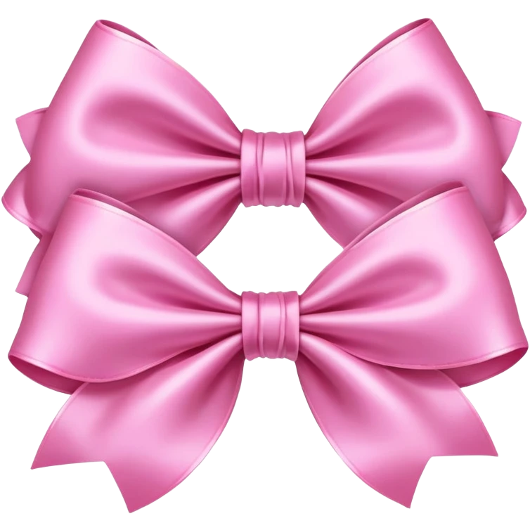 Laços pink emoji