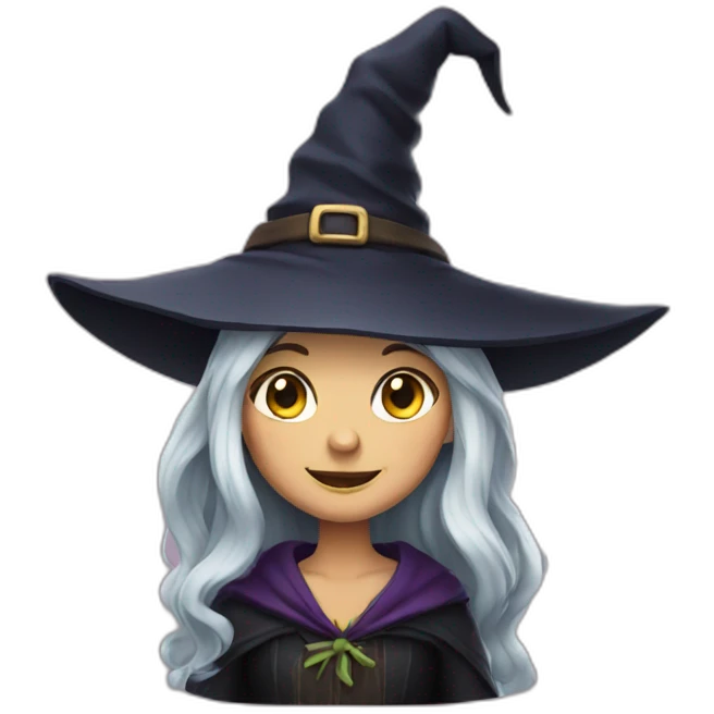 friendly witch emoji