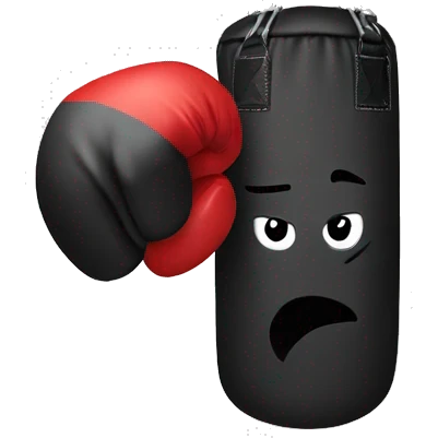 Punching bag emoji