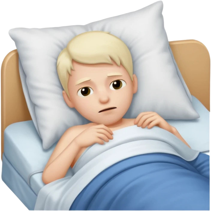 a boy who is sick forever  emoji