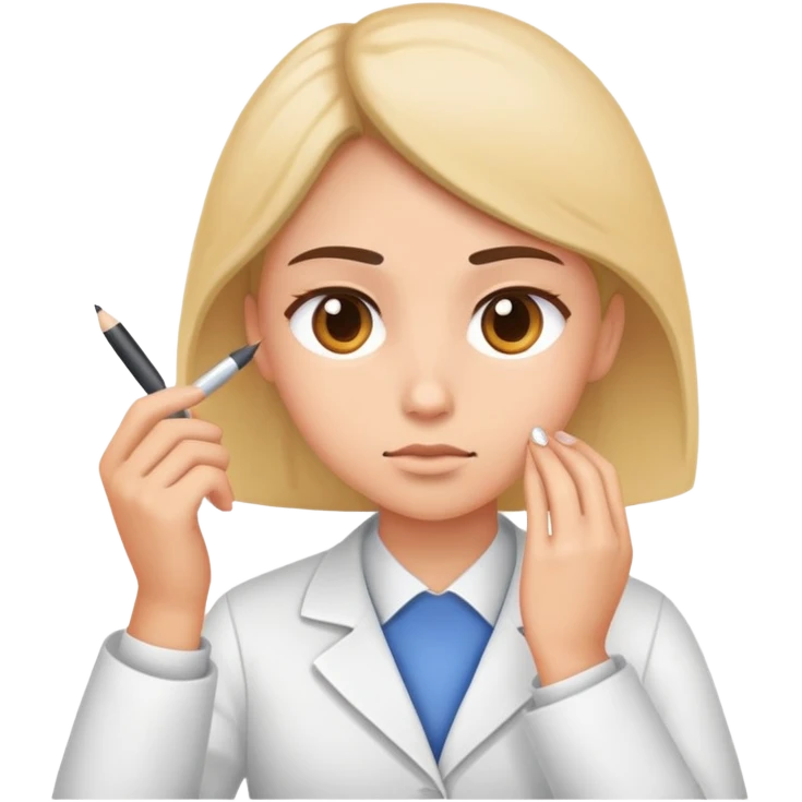 taking a test emoji