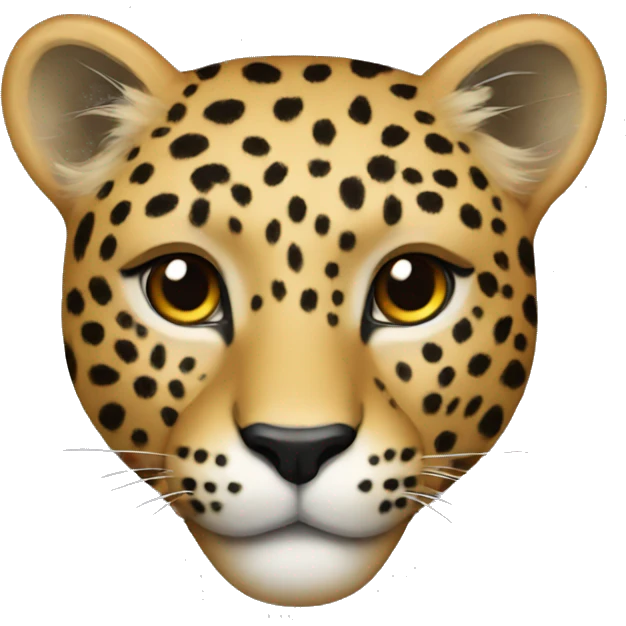 Leopard heart  emoji