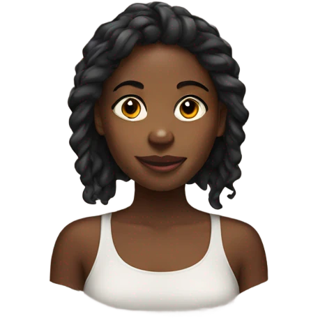 black girl emoji