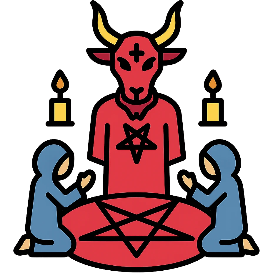 Satanic ritual emoji