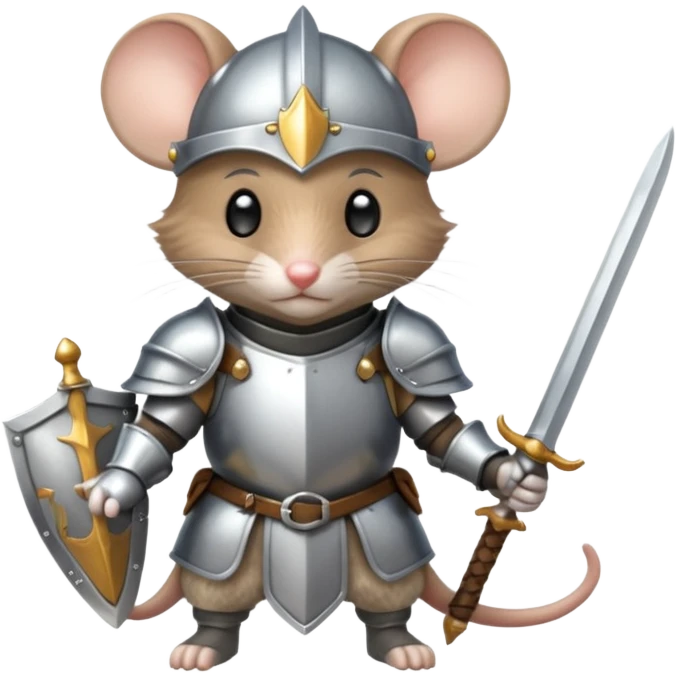 mouse knight portrait emoji