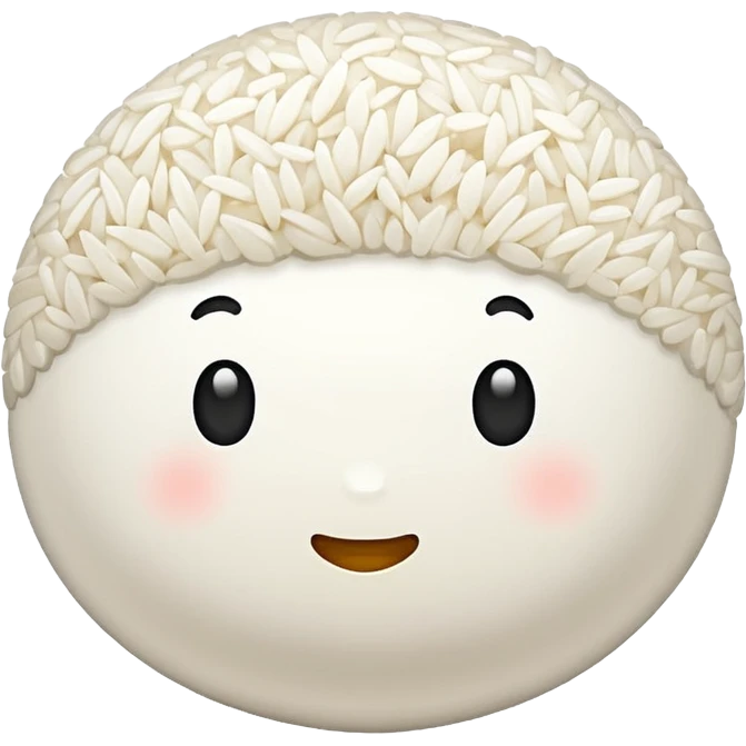 Rice ball emoji
