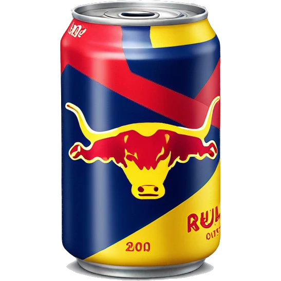 Yellow red-bull can emoji
