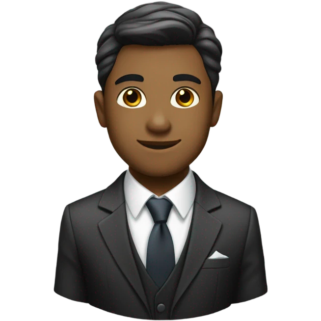 A very sophisticated young man in London emoji