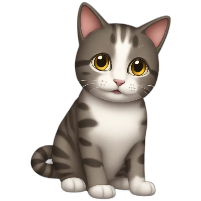 Saving cat emoji