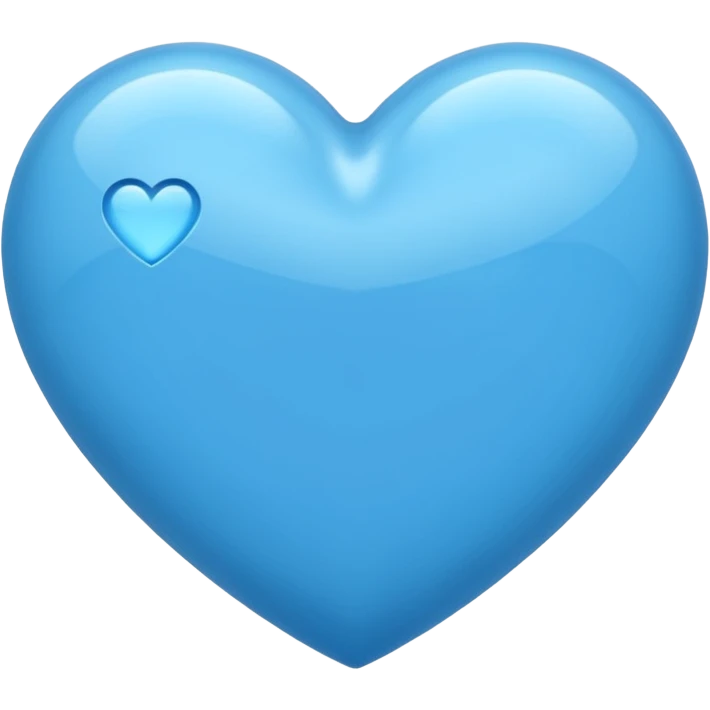 generate a heart using the same blue from this dna strand emoji 🧬 emoji