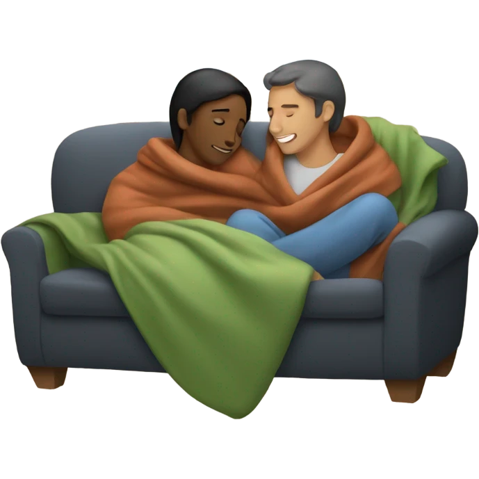 cuddles on sofa emoji