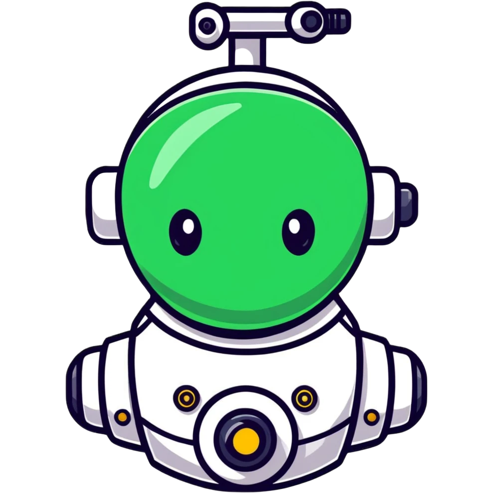 robot head emoji