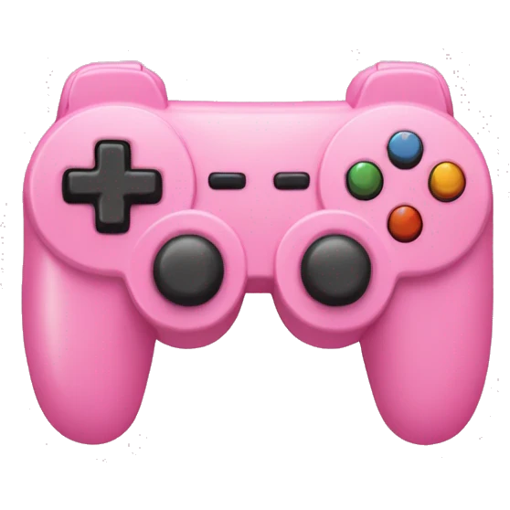 Manette rosa pelose emoji