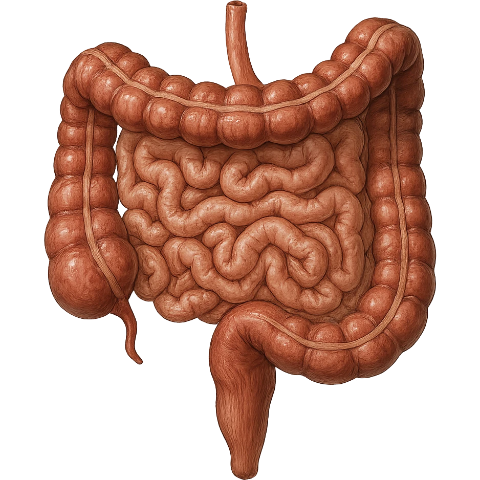 INTESTINO UMANO ANATOMICO REALISTICO emoji