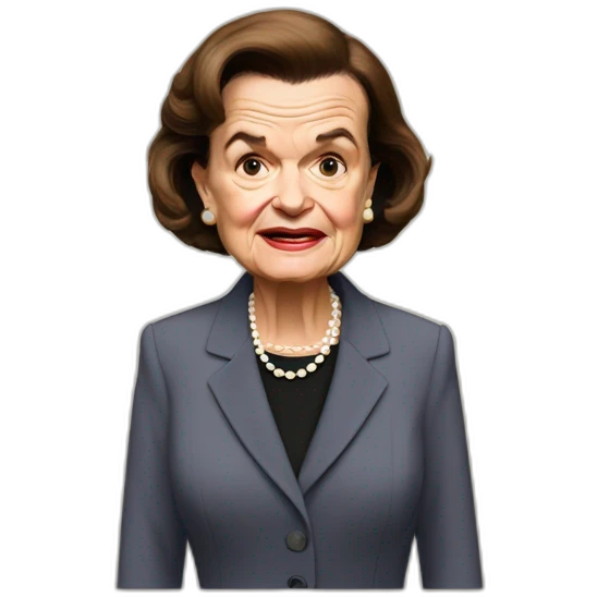 decrepit dianne feinstein emoji