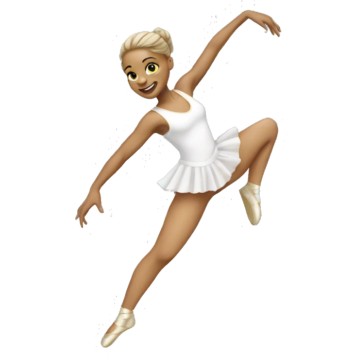 white dancer emoji