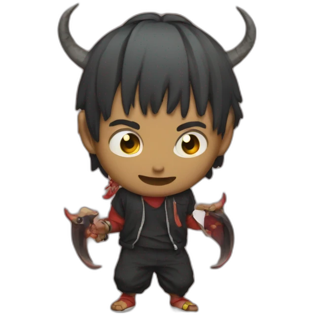 demon japonais rap emoji