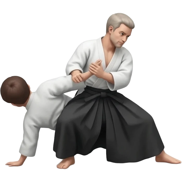 Aikidoka shiho nage emoji